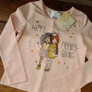 NWT Truly Me by Sara Sara Friendsgiving Shirt - 3T